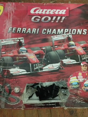 Carrera Go!!! Ferrari Champions slot car racing set