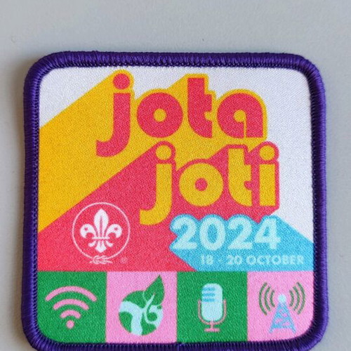JOTA-JOTI 2024 commemorative patch new, pack of 30 pieces