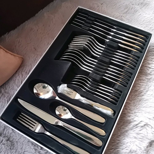 Cutlery set 30 pieces stainless steel new