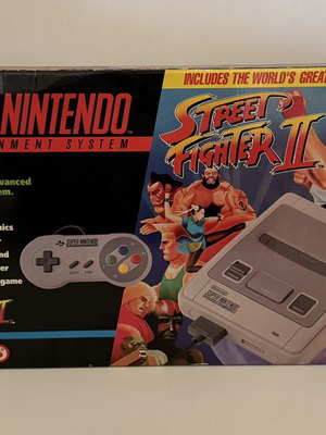 Super Nintendo Entertainment System SNES PAL με Street Fighter II μεταχειρισμένο