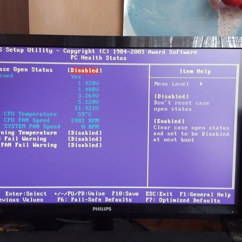 Gigabyte GA-8PE800 REV1.1 motherboard used with CPU, fan, and RAM