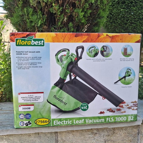 Electric Leaf Vacuum FLS 3000 B2 new in box