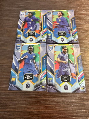 Panini Adrenalyn XL 2026 France Team Lot 4 Power Cards pack fresh