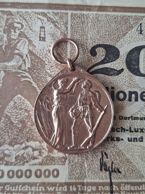 German commemorative medal for WWI veterans, 1920-30
