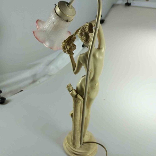 Vintage table lamp, height 52.5 cm