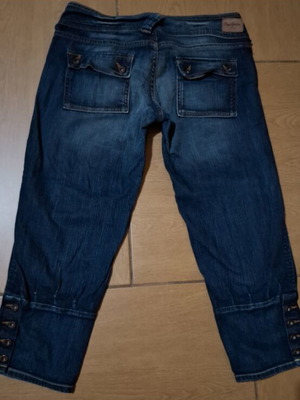 Pepe Jeans Capri pants like new, size 27, blue