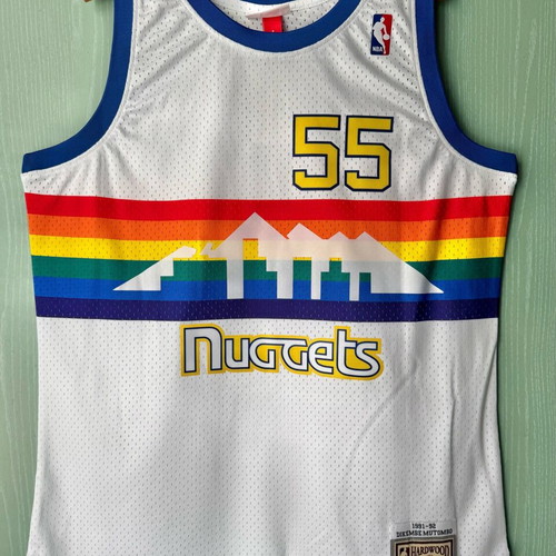 Dikembe Mutombo Denver Nuggets jersey new, size large