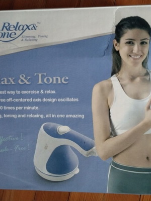 Relax & Tone massage device used in excellent condition