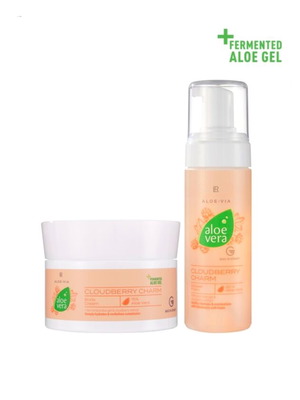 Aloe Vera Cloudberry Charm body care set new