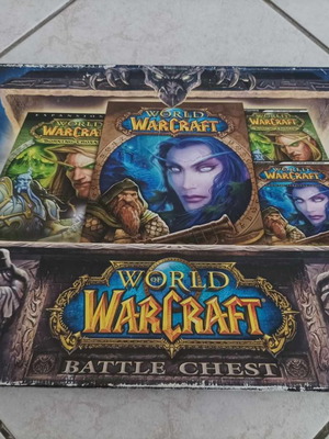 World of Warcraft Battle Chest 2007 μεταχειρισμένο για PC με DVD και βιβλία