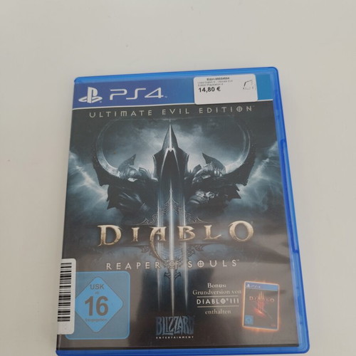 Diablo III Ultimate Evil Edition PlayStation 4 used