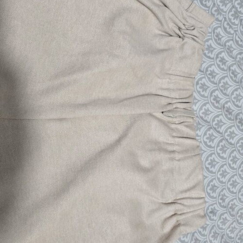 Despy K Cotton Pants Beige With Elastic New