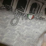 Y Not? Milano London Print Tote Shopper Bag new