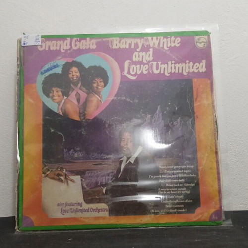Barry White Grand Gala vinyl used, R&B / Soul