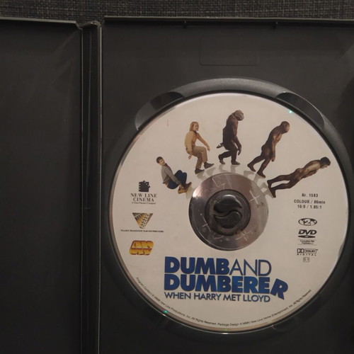 Dumb and Dumberer When Harry Met Lloyd DVD, comedy, subtitles