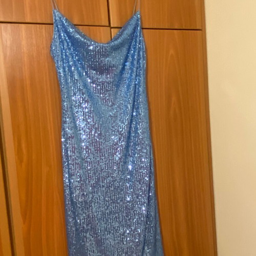 BSB summer dress blue new, size M