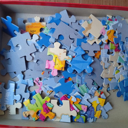 Puzzle Learn Greece 104 pieces