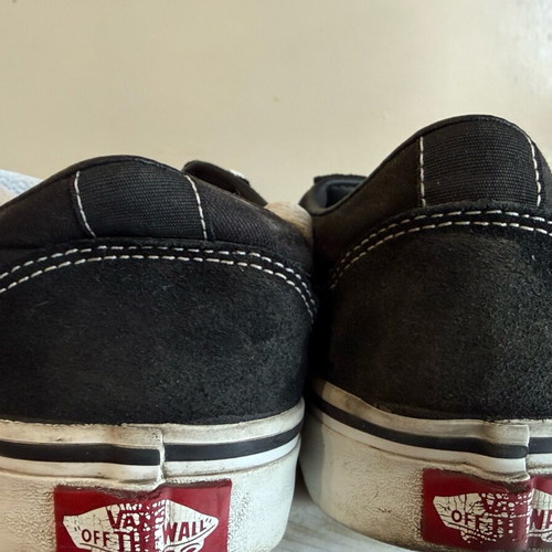Vans παπούτσια μεταχειρισμένα, μέγεθος 36, μαύρα αθλητικά