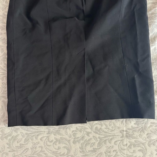 Karen Millen black skirt knee-length like new, size S