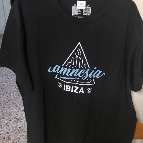Amnesia Ibiza unisex t-shirt, size 2XL