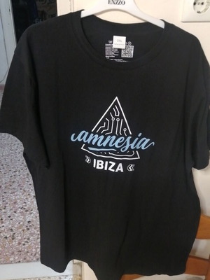 Amnesia Ibiza unisex t-shirt, size 2XL