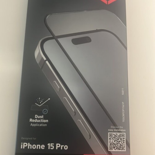 Iphone 15 Pro Tempered Glass New in Box