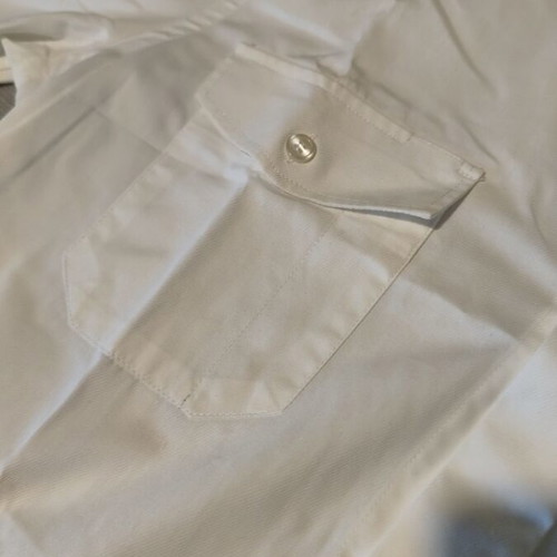 Pilot shirts used, 5 short sleeve and 4 long sleeve, size L, 100% cotton