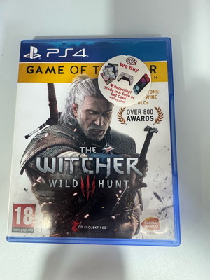 The Witcher 3 Wild Hunt Game of the Year Edition PS4 used