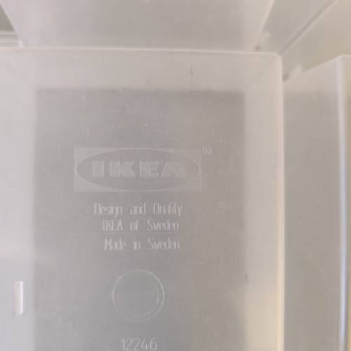 IKEA drawer organizers set of 2 with 5 compartments used