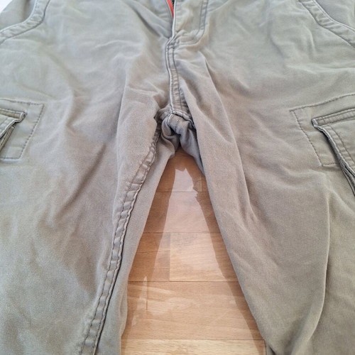 Funky Buddha men's khaki cargo shorts size S