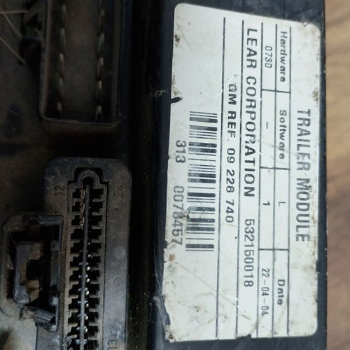 BSI module for Opel Vectra C (2002-2009) used, 2 pieces 13170890
