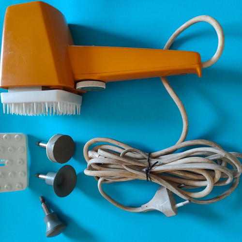 Vintage ABC Model 410 Massage Device used with 5 attachments