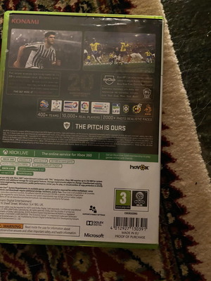 PES 2016 Xbox 360 μεταχειρισμένο με τον Neymar, άριστη κατάσταση