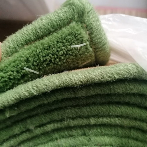 Anatolia green runner carpet like new 14.60 m x 0.79 cm