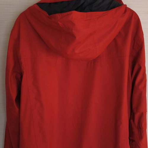 Mc Kinley men's waterproof windbreaker jacket size L like new red