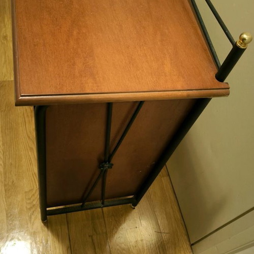 Vanity set used, solid wood, 4 drawers
