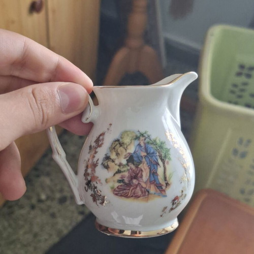 Vintage porcelain tea set