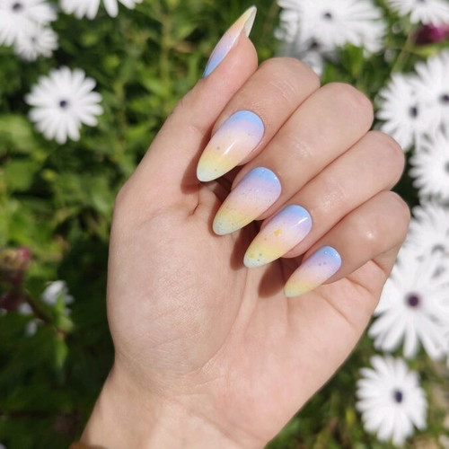 Press-on nails handmade like new, reusable with kit