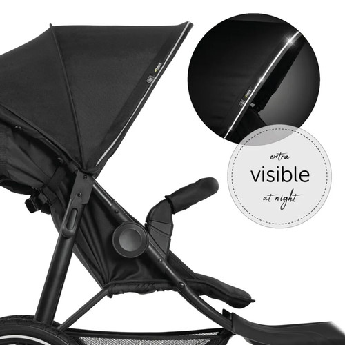 Hauck Runner 2 stroller like new with spare inner tubes gift