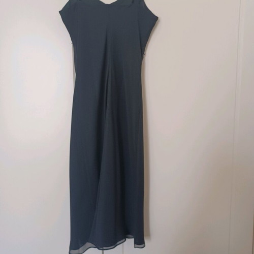 Evening dress Small like new, black embroidered muslin