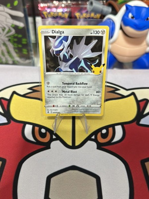 Pokemon card Dialga holographic Celebrations καινούργιο