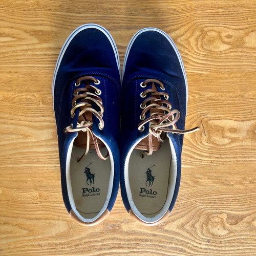 Polo Ralph Lauren blue athletic shoes size 46 like new