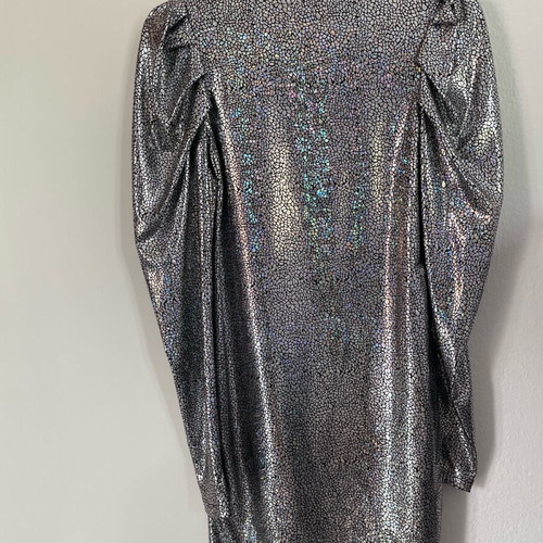 Sunsetgo silver mini dress, one size, like new