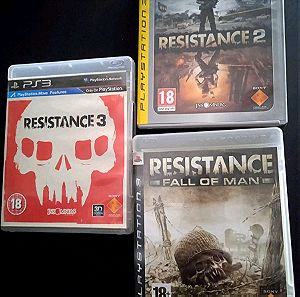 Resistance PS3 games