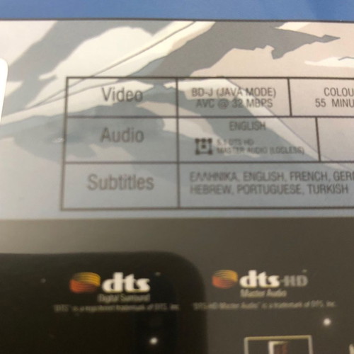 Family Guy Star Wars Something Dark Side Blu-Ray used with Greek subtitles