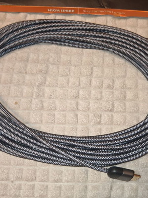 HDMI καλώδιο 14 μ 4K UHD 2160p nylon braided high speed νέο