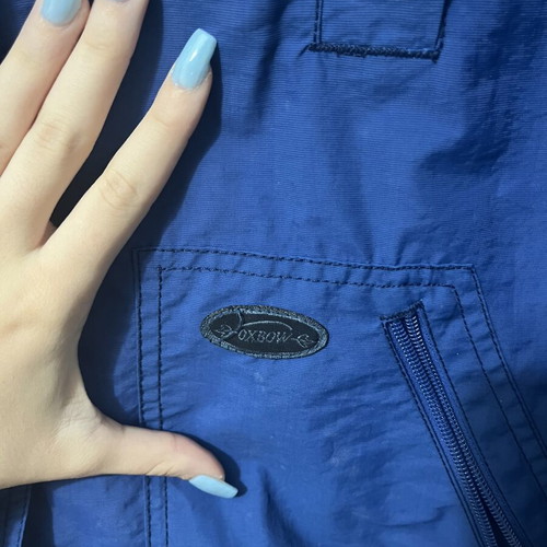 Oxbow Blue Jacket with Inner Lining like new unisex