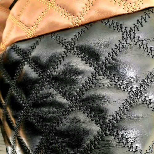 FRNC handmade bag like new, brown and black