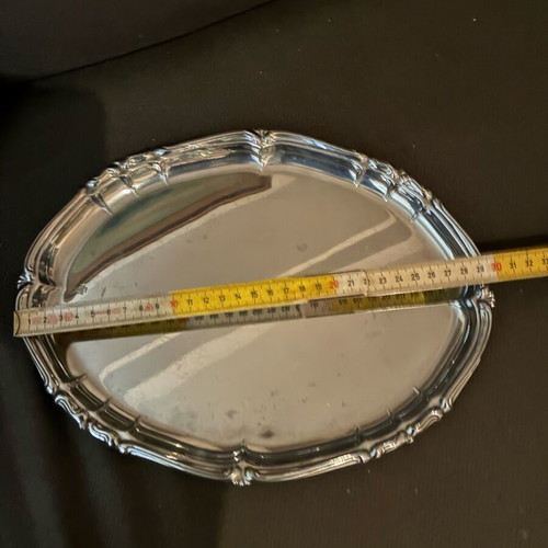 Alfra Alessi vintage 1960 tray used, inox
