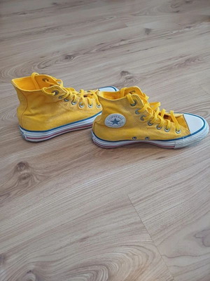 Converse All Star αθλητικά νούμερο 35 σαν καινούργια, κίτρινα unisex